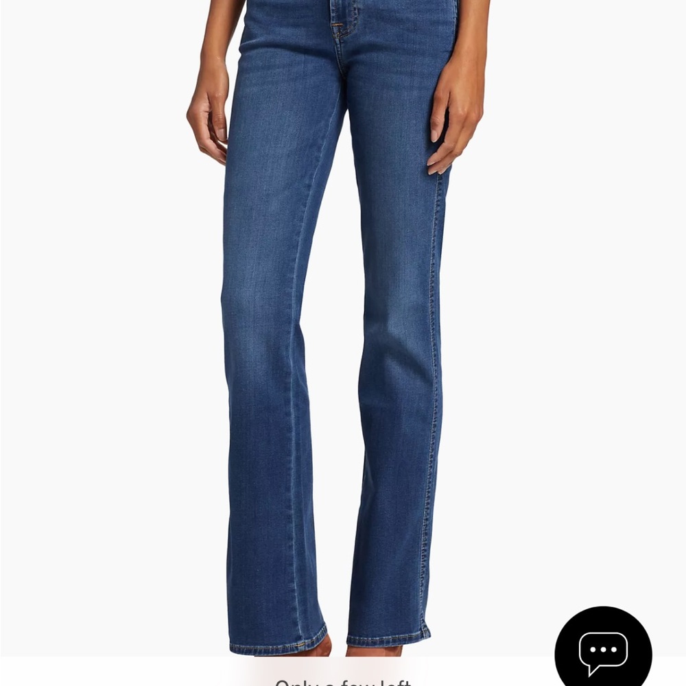 NWT 7For All Mankind classic bootcut dojo jeans